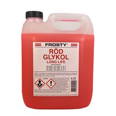 Glykol Etylen (Röd) - 4 Liter