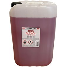 Glykol Etylen (Röd) - 25 Liter